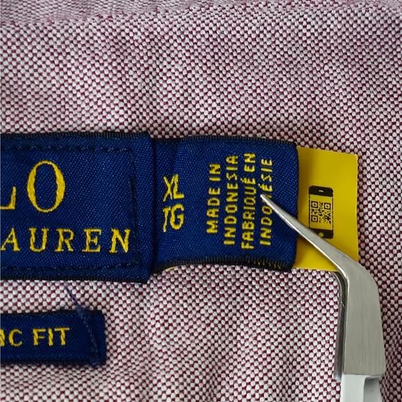 Polo Ralph Lauren Mens XL Classic Fit Long Sleeve Button Down Oxford Style Shirt - Picture 11 of 15